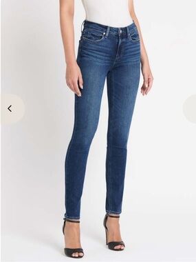 PAIGE Hoxton Skinny Jeans Size 29 Dark Indigo High Rise